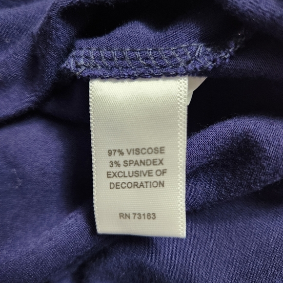 Navy blue Cable & Gauge maxi dress size xs - Picture 10 of 10